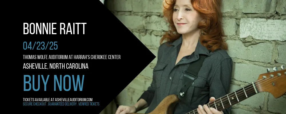 Bonnie Raitt at Thomas Wolfe Auditorium at Harrah's Cherokee Center